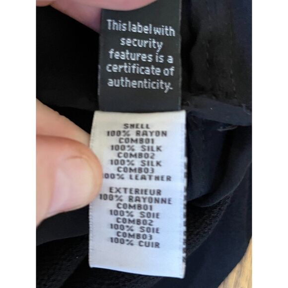 DVF Diane Von Furstenberg Black Asymmetrical Midi Dress Women's Size 2 - Picture 5 of 10